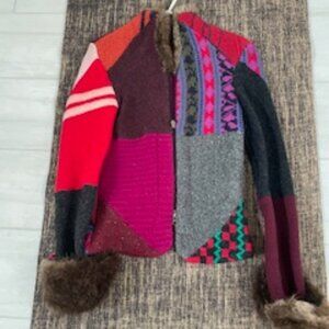 Wool Knit Jacket